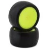 JConcepts Smoothie 3 2.2" Pre-Mounted Rear Buggy Tires (Yellow) (2) (Green) W/12mm Hex -Traxxas Shop jco4118 2221 1