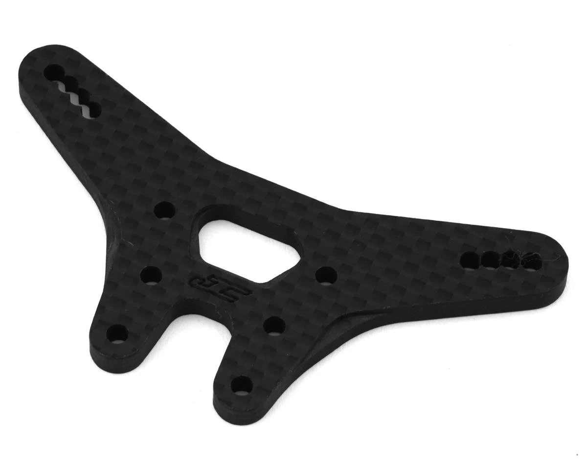 JConcepts RC10B7 Carbon Fiber Rear Shock Tower (Black) 5 JConcepts RC10B7 Carbon Fiber Rear Shock Tower (Black) - Image 3