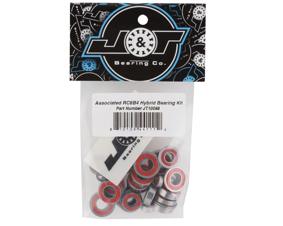 J&T Bearing Co. Associated RC8B4 Ogden Bearing Kit 3 J&T Bearing Co. Associated RC8B4 Ogden Bearing Kit