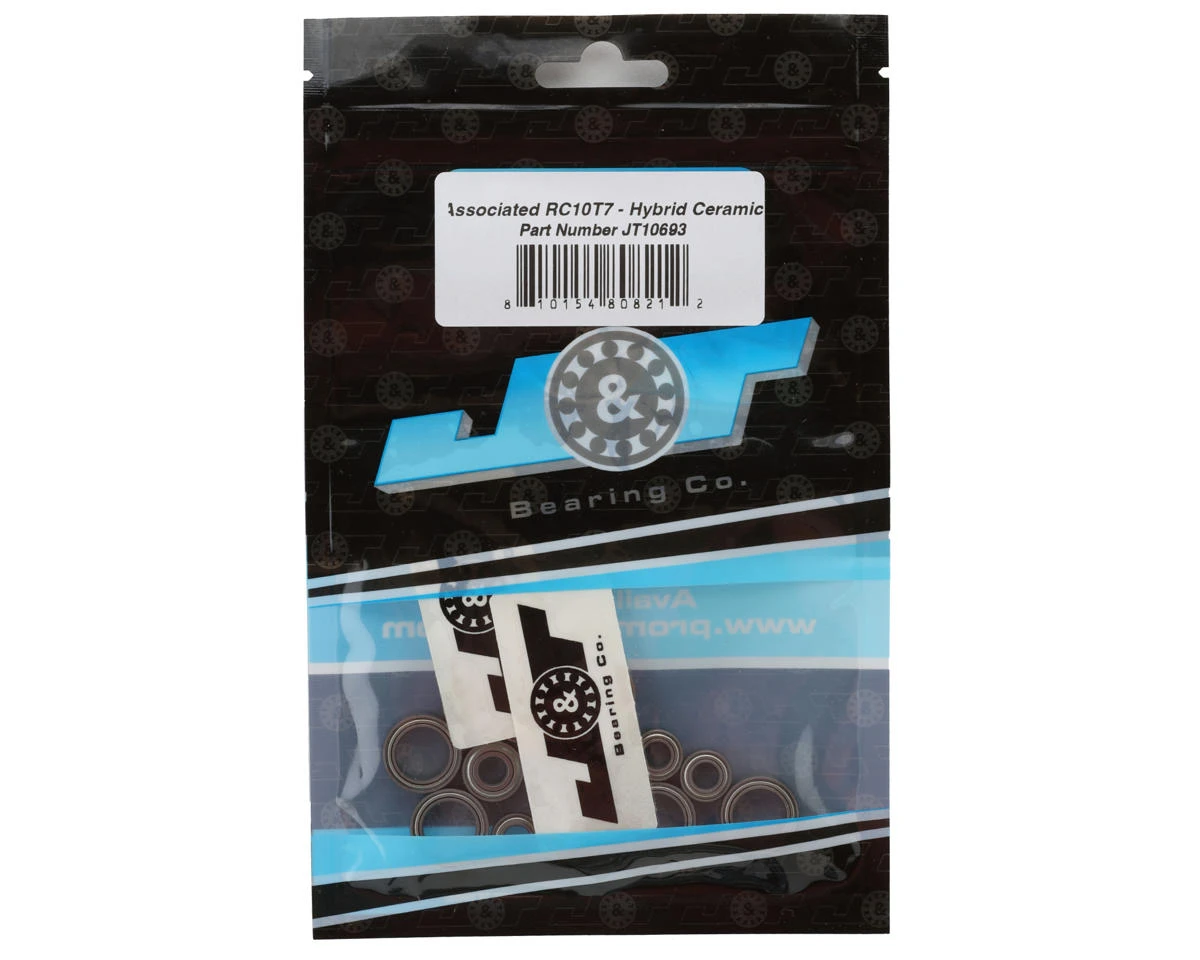 J&T Bearing Co. Team Associated RC10T7 Ball Bearings Kit (Pro Kit) 4 J&T Bearing Co. Team Associated RC10T7 Ball Bearings Kit (Pro Kit) - Image 2