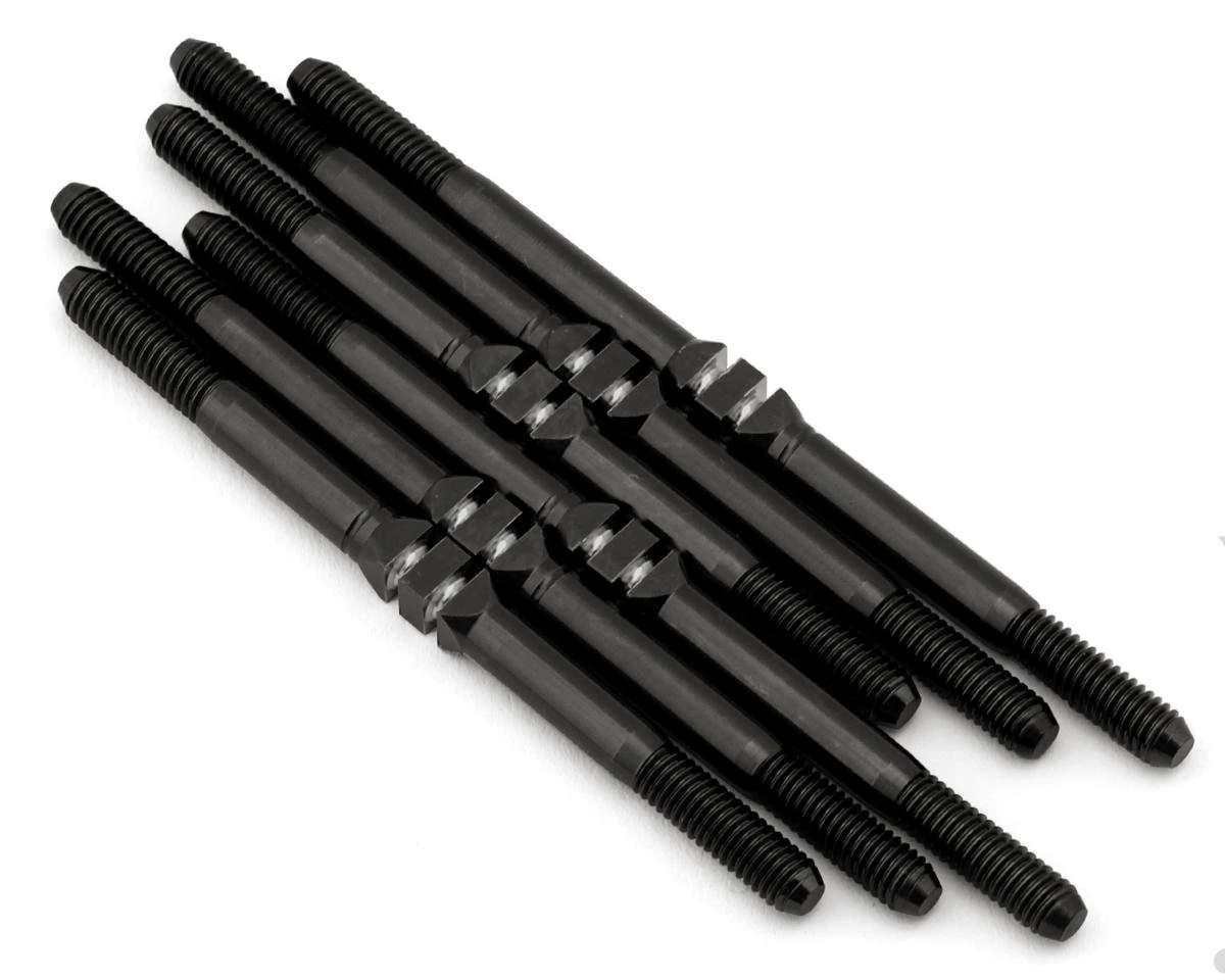 J&T Bearing Co. Team Associated RC10SC7 Titanium "Milled'' XD Turnbuckles Set (Oil Slick) 6 J&T Bearing Co. Team Associated RC10SC7 Titanium "Milled'' XD Turnbuckles Set (Oil Slick) - Image 4