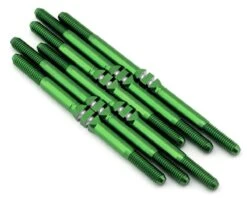 J&T Bearing Co. Team Associated RC10SC7 Titanium "Milled'' XD Turnbuckles Set (Natural) -Traxxas Shop jtb jt10701 2