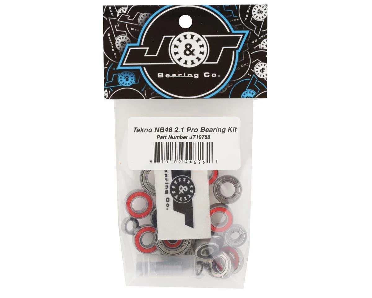 J&T Bearing Co. Tekno NB48 2.1 Hybrid Ceramic Bearing Kit 4 J&T Bearing Co. Tekno NB48 2.1 Hybrid Ceramic Bearing Kit - Image 2