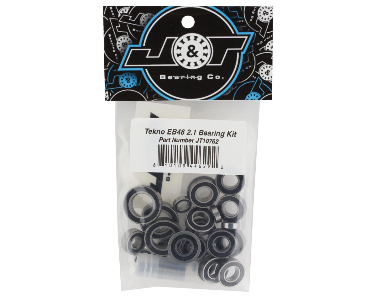 J&T Bearing Co. Tekno EB48 2.1 Bearing Kit (Endurance) 3 J&T Bearing Co. Tekno EB48 2.1 Bearing Kit (Endurance)