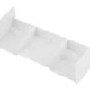 J&T Bearing Co. 1/8 Leading Edge Rear Wing (White) -Traxxas Shop jtb jt10818 w