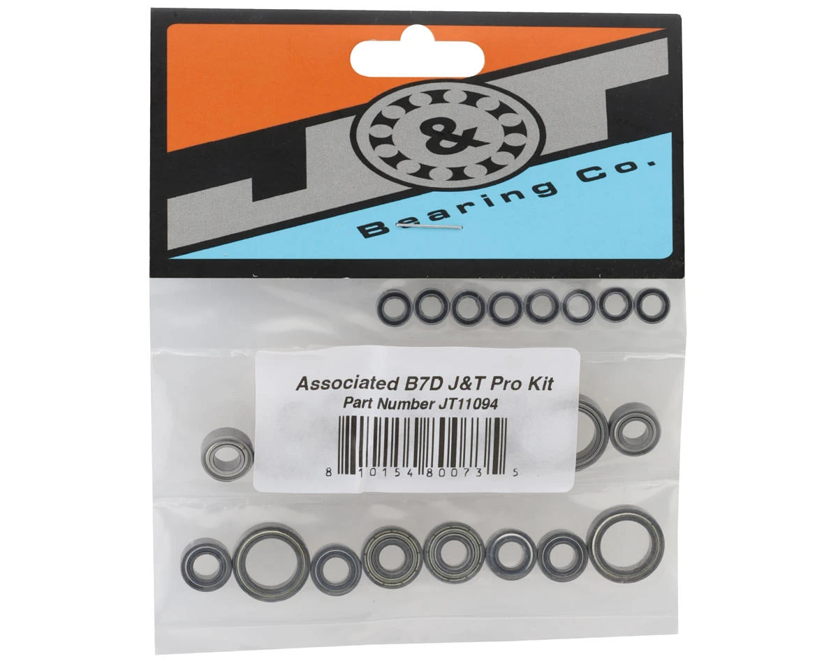 J&T Bearing Co. Associated B7D Bearing Kit (Endurance) 3 J&T Bearing Co. Associated B7D Bearing Kit (Endurance)