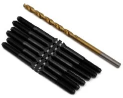 J&T Bearing Co. Schumacher LD3 Mod Spec Titanium "Milled'' XD Turnbuckles Set (Oil Slick) -Traxxas Shop jtb jt11141 1