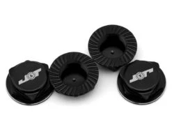 J&T Bearing Co. Aluminum 17mm Serrated Wheel Nuts (Orange) (4) -Traxxas Shop jtb jt11160 b