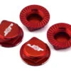 J&T Bearing Co. Aluminum 17mm Serrated Wheel Nuts (Orange) (4) -Traxxas Shop jtb jt11160 r