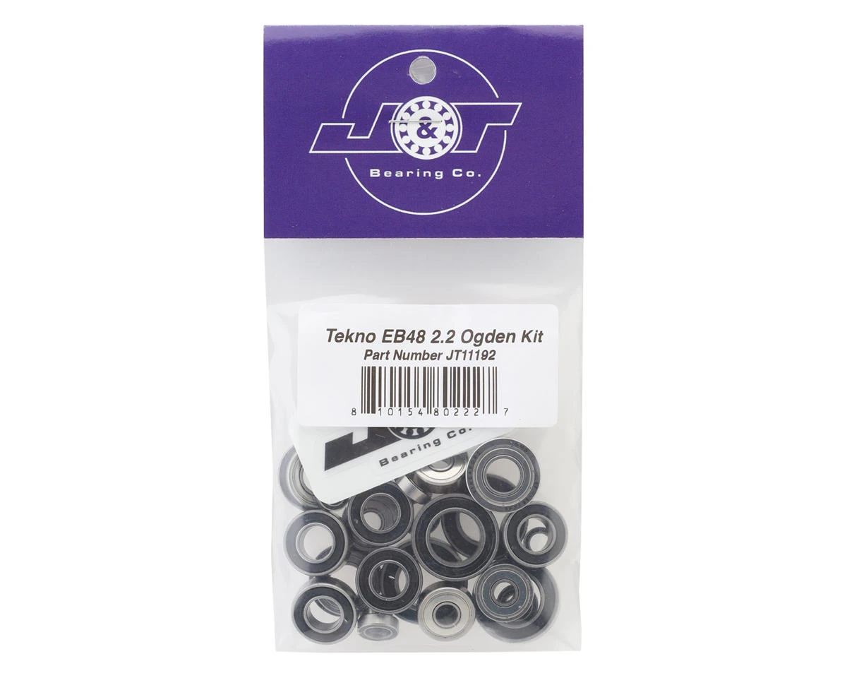 J&T Bearing Co. Tekno EB48 2.2 Bearings Kit (Pro Kit) 5 J&T Bearing Co. Tekno EB48 2.2 Bearings Kit (Pro Kit) - Image 3