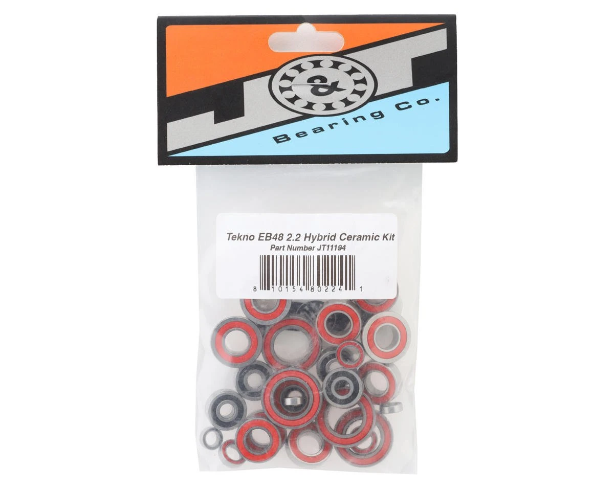 J&T Bearing Co. Tekno EB48 2.2 Bearings Kit (NMB) 3 J&T Bearing Co. Tekno EB48 2.2 Bearings Kit (NMB)