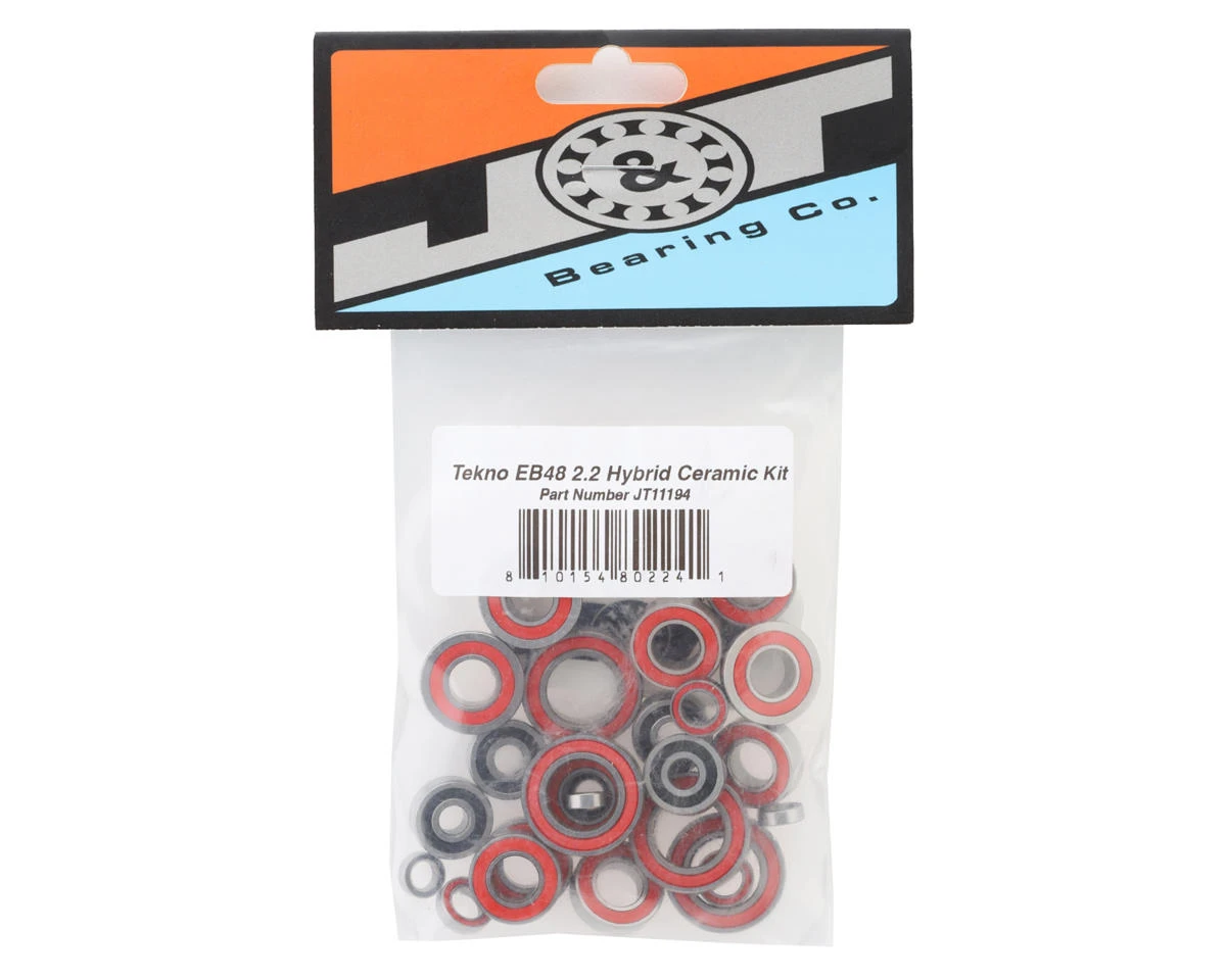 J&T Bearing Co. Tekno EB48 2.2 Bearings Kit (Pro Kit) 3 J&T Bearing Co. Tekno EB48 2.2 Bearings Kit (Pro Kit)