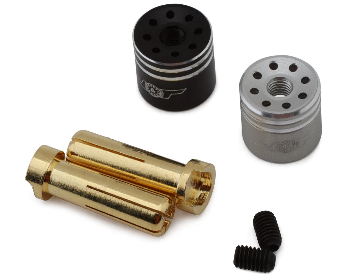 J&T Bearing Co. Heatsink Locking 5mm Bullet Plug "EZ Grips" (2) 3 J&T Bearing Co. Heatsink Locking 5mm Bullet Plug "EZ Grips" (2)
