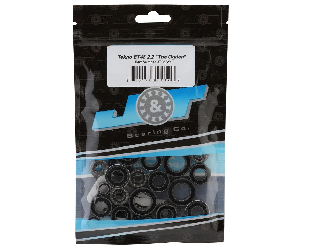 J&T Bearing Co. Tekno ET48 2.2 Bearing Kit (Hybrid Ceramic) 5 J&T Bearing Co. Tekno ET48 2.2 Bearing Kit (Hybrid Ceramic) - Image 3