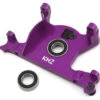 King Headz Aluminum Motor Mount W/Bearing For Traxxas Rustler 4x4 (Purple)