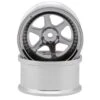 LAB Meister L1 1/10 Drift Wheels (Chrome) (2) (6mm Offset) W/12mm Hex -Traxxas Shop lwh lw 0506ca 2