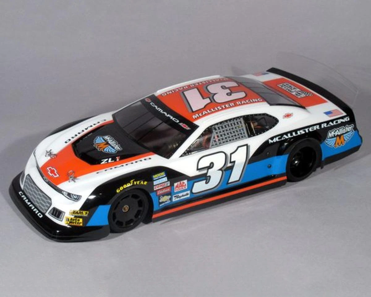 McAllister Racing 2018 ZL-1 Camaro 1/10 Pan Car Body Oval Body (Clear) (.025) 5 McAllister Racing 2018 ZL-1 Camaro 1/10 Pan Car Body Oval Body (Clear) (.025) - Image 3