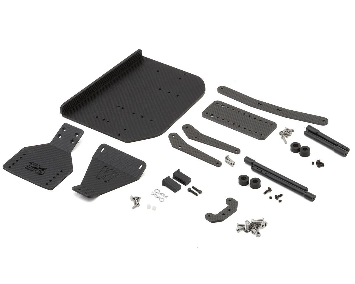 McAllister Racing Associated® SC6 Dagger SC Modified Series Full Body Mounting Kit (SC6,6.1) 4 McAllister Racing Associated® SC6 Dagger SC Modified Series Full Body Mounting Kit (SC6,6.1) - Image 2