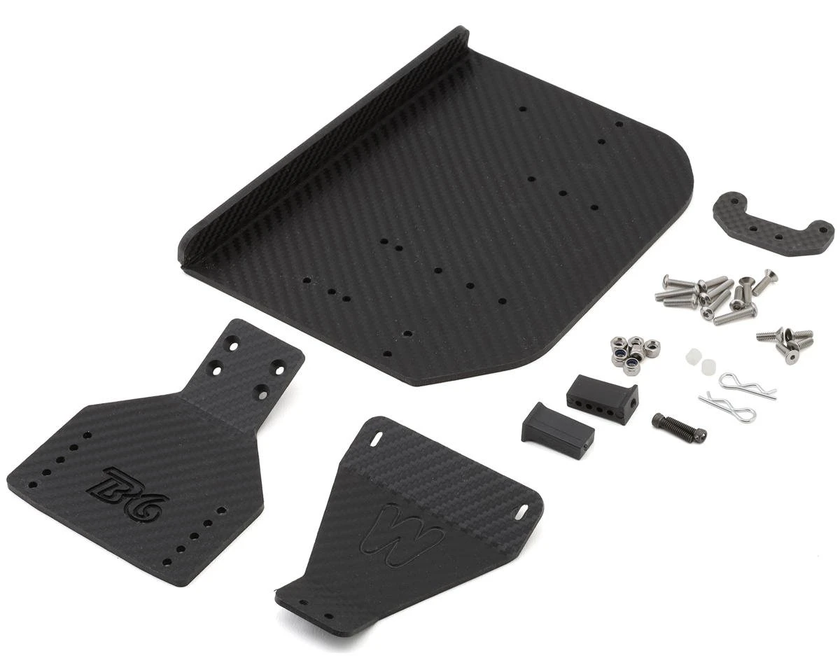 McAllister Racing Associated® SC6 Dagger SC Modified Series Full Body Mounting Kit (SC6,6.1) 3 McAllister Racing Associated® SC6 Dagger SC Modified Series Full Body Mounting Kit (SC6,6.1)