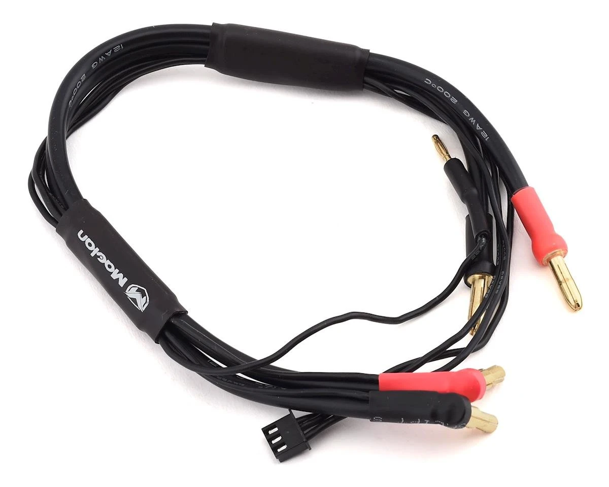 Maclan Max Current 2S/4S Charge Cable (XT90) (Junsi ICharger 456 & 458DUO) W/4mm & 5mm Bullet Connector 4 Maclan Max Current 2S/4S Charge Cable (XT90) (Junsi ICharger 456 & 458DUO) W/4mm & 5mm Bullet Connector - Image 2