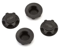 Mugen Seiki Closed End Aluminum 17mm Wheel Nuts (Gun Metal) (4)