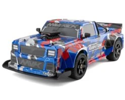 Maverick QuantumR Flux 1/8 4S 4WD Brushless RTR Electric Race Truck (Blue/Red) W/2.4GHz Transmitter -Traxxas Shop mvk150312