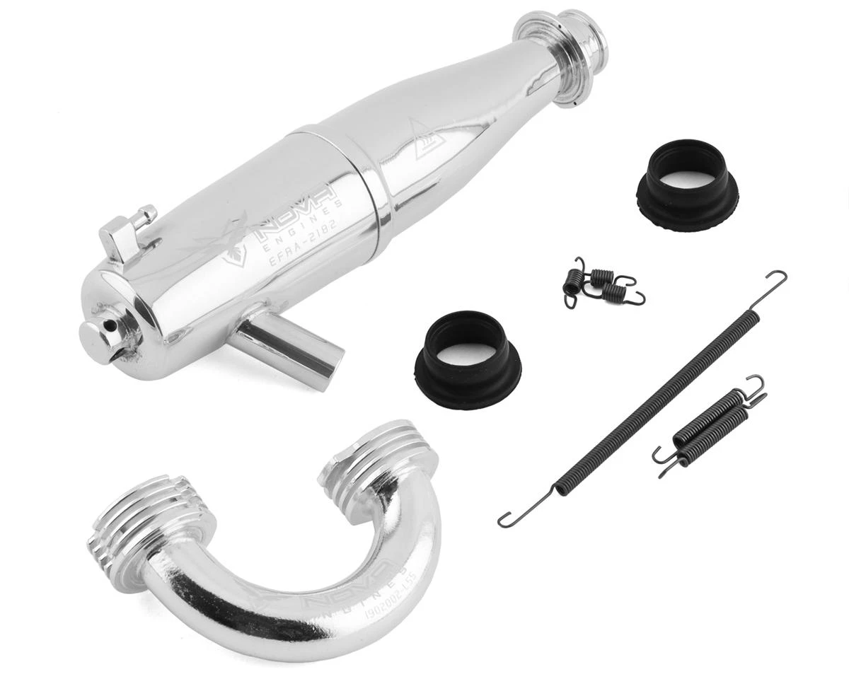 Nova Engines .21 Off-Road Exhaust Pipe W/Manifold (EFRA2182 )(55mm) 3 Nova Engines .21 Off-Road Exhaust Pipe W/Manifold (EFRA2182 )(55mm)