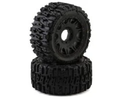 Pro-Line Trencher 5.7" Pre-Mounted Tires W/Raid Wheel (Black) (2) W/24mm Hex