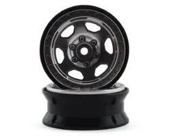 Pro-Line Crestline 1.9" Aluminum Composite Internal Bead-Loc Wheels (Silver) (2)