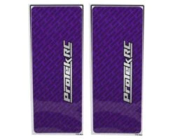 ProTek RC 20th Anniversary Universal Chassis Protective Sheet (Black) (1) (12.5x33.5cm) -Traxxas Shop ptk 1102 pur 1