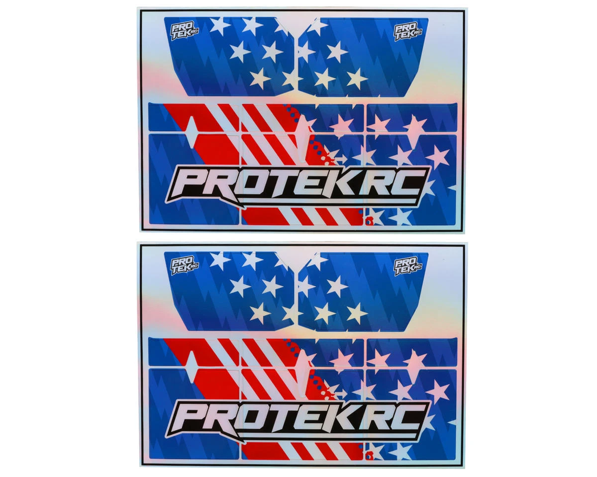 ProTek RC 1/8 Euro Wing Wraps (Hectic) (2) 4 ProTek RC 1/8 Euro Wing Wraps (Hectic) (2) - Image 2