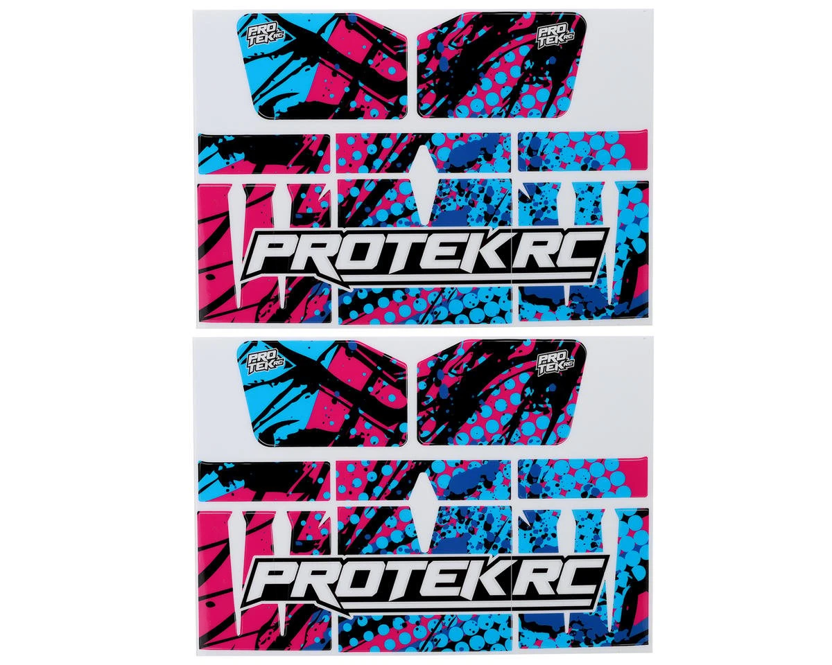 ProTek RC JConcepts 1/8 Razor Wing Wraps (Hectic) (2) 5 ProTek RC JConcepts 1/8 Razor Wing Wraps (Hectic) (2) - Image 3