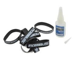 ProTek RC Medium CA Tire Glue & Tire Glue Band Combo (1/8 & 1/10)