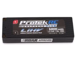 ProTek RC 2S 130C Low IR Si-Graphene + HV LCG LiPo Battery (7.6V/6800mAh) W/5mm Connectors (ROAR Approved)