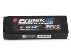ProTek RC 2S 130C Low IR Si-Graphene + HV LiPo Battery (7.6V/9600mAh) W/5mm Connectors (ROAR Approved)