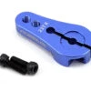 ProTek RC 4mm Aluminum Short Clamping Servo Horn (Blue) (23T-JR/Sanwa/KO) -Traxxas Shop ptk 7809