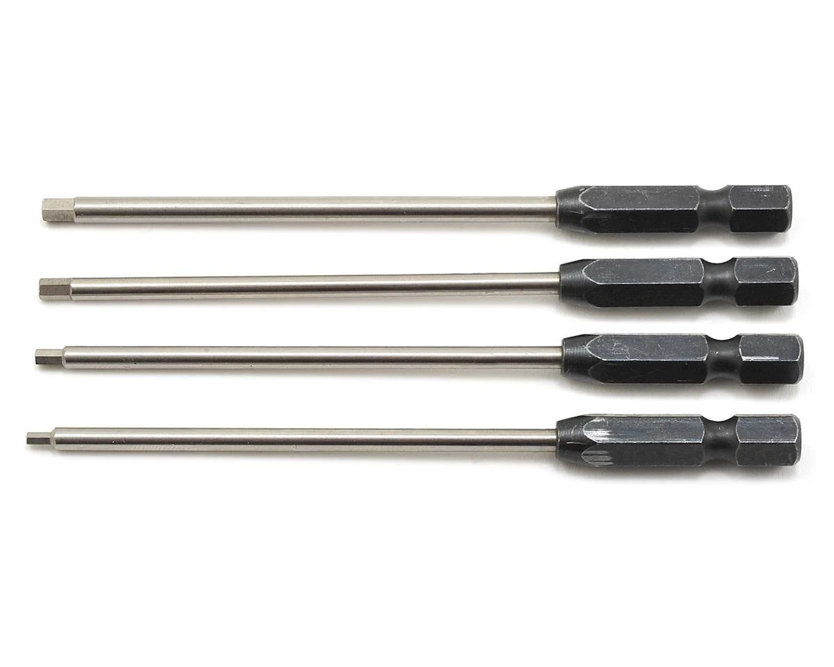 ProTek RC "TruTorque" Metric 1/4" Power Drill Tip Set (4) (1.5, 2.0, 2.5, 3.0mm) 5 ProTek RC "TruTorque" Metric 1/4" Power Drill Tip Set (4) (1.5, 2.0, 2.5, 3.0mm) - Image 3