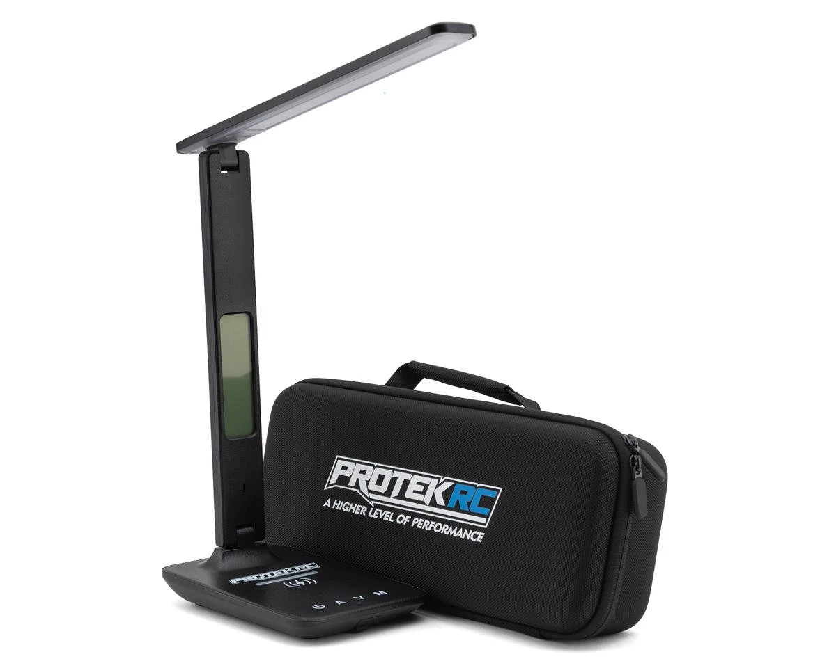 ProTek RC Multifunction LED Pit Light W/Case (w/Wireless Charge, Clock, Date & Temp) 3 ProTek RC Multifunction LED Pit Light W/Case (w/Wireless Charge, Clock, Date & Temp)