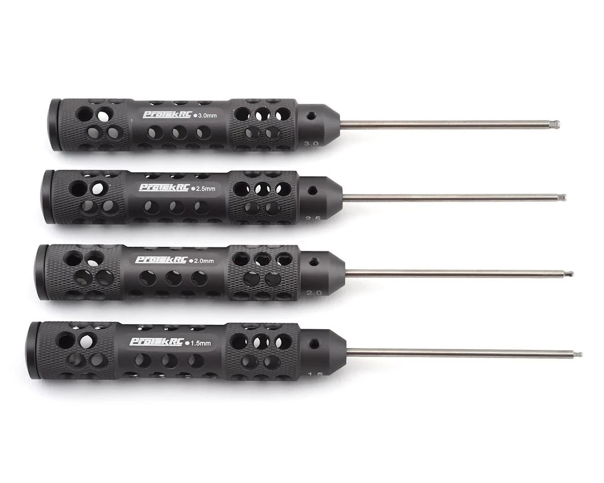 ProTek RC "TruTorque" Metric 1/4" Power Drill Tip Set (4) (1.5, 2.0, 2.5, 3.0mm) 3 ProTek RC "TruTorque" Metric 1/4" Power Drill Tip Set (4) (1.5, 2.0, 2.5, 3.0mm)