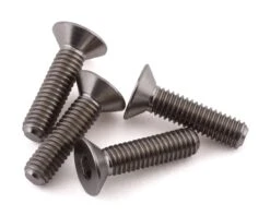 ProTek RC 3x8mm "Grade 5" Titanium Flat Head Hex Screw (4) 11 ProTek RC 3x8mm "Grade 5" Titanium Flat Head Hex Screw (4) -Traxxas Shop ptk t 5084