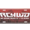 RC4WD "My Other Truck" License Plate (1/1 Scale) -Traxxas Shop rc4zl0032