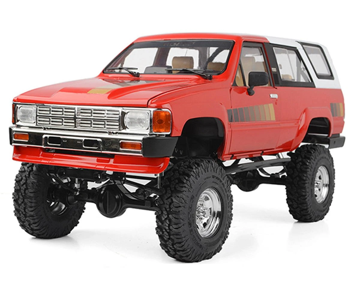 RC4WD Trail Finder 2 "LWB" RTR Scale Truck W/ Chevrolet K10 Scottsdale Hard Body (Red) 6 RC4WD Trail Finder 2 "LWB" RTR Scale Truck W/ Chevrolet K10 Scottsdale Hard Body (Red) - Image 4
