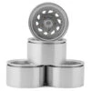 RC4WD Centerline Warrior Deep Dish 1.9" Wheels (Silver) (4)