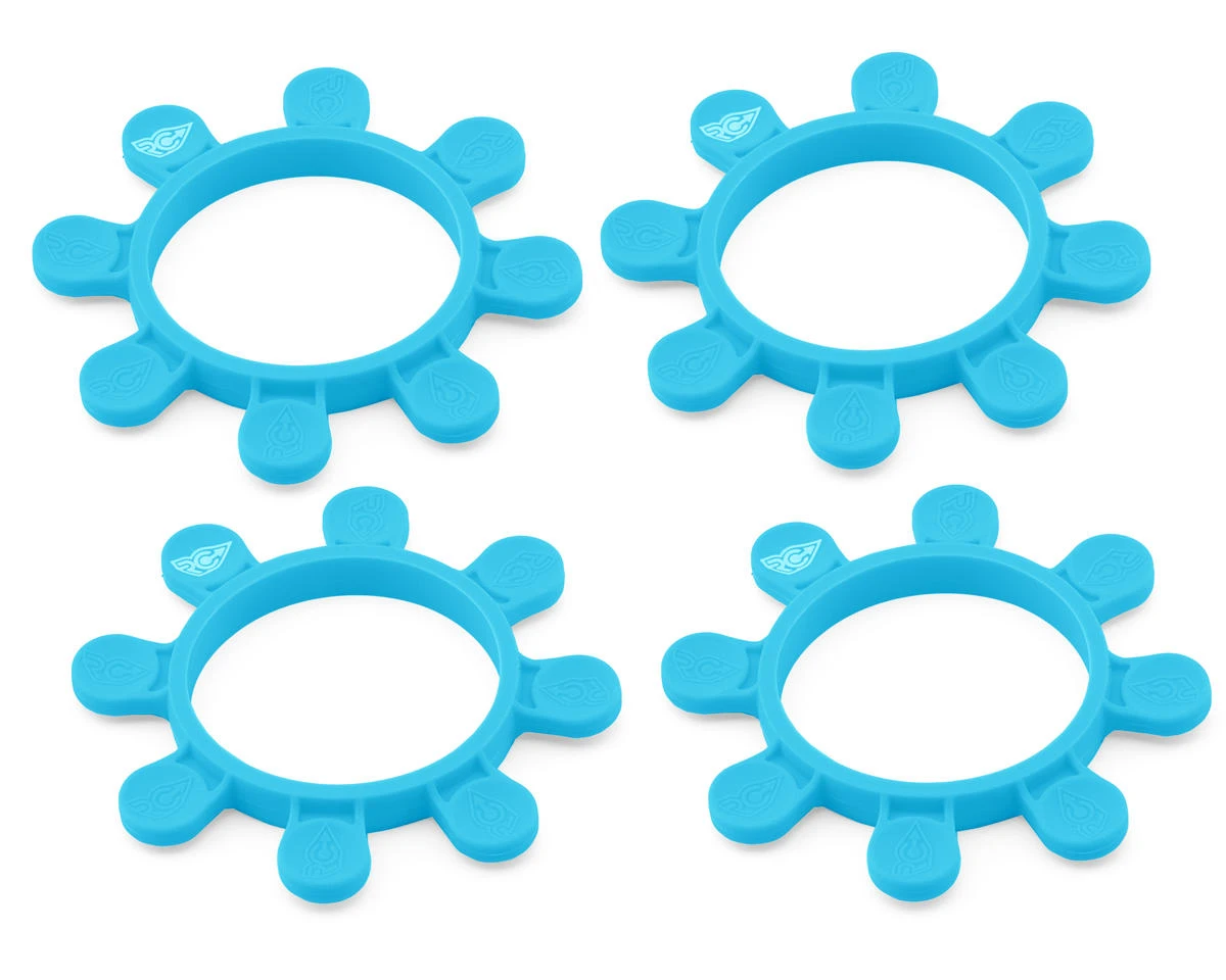 RC Project Tire Gluing Rubber Bands (White) (4) (1/8 & 1/10) 3 RC Project Tire Gluing Rubber Bands (White) (4) (1/8 & 1/10)