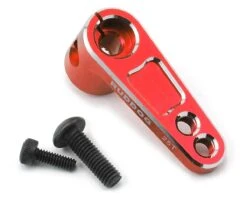 Ruddog Aluminum Offset Servo Horn (Red) (25T-ProTek/Ruddog/Savox)