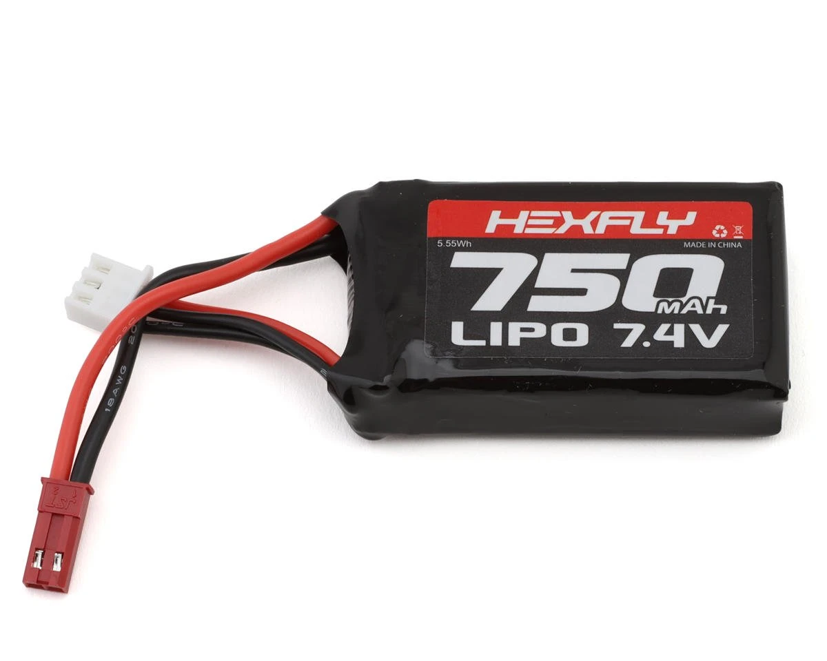 Redcat MT-18/Ascent-18 2S Lipo Battery (7.4V/750mAh) W/JST Connector 3 Redcat MT-18/Ascent-18 2S Lipo Battery (7.4V/750mAh) W/JST Connector