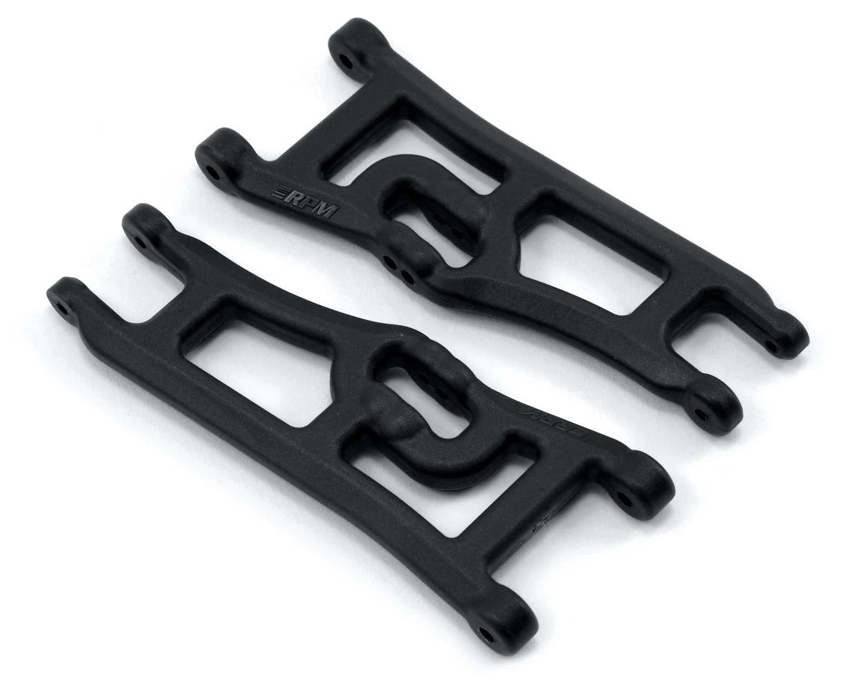 RPM Wide Front A-Arms For Traxxas Rustler/Stampede (Black) (2) 3 RPM Wide Front A-Arms For Traxxas Rustler/Stampede (Black) (2)