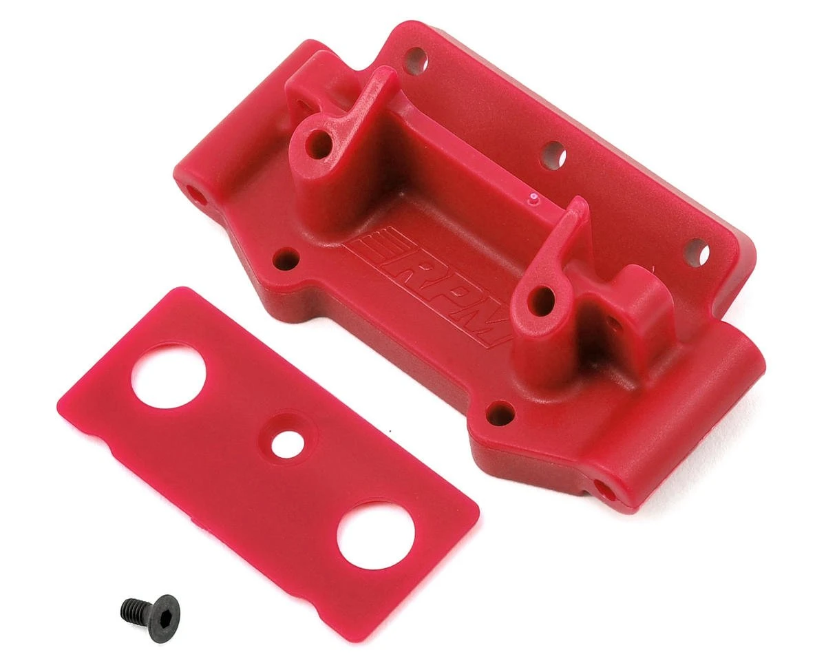 RPM Front Bulkhead For Traxxas 2WD (Red) 6 RPM Front Bulkhead For Traxxas 2WD (Red) - Image 4
