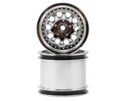 RPM Revolver 10 Hole Wheels For Traxxas 1/10 Electric Front/Nitro Rear 12mm Hex (Black) (2)