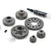 Robinson Racing Steel Forward Only Gear Kit For Traxxas 3.3 T-Maxx/Revo (Wide Ratio)